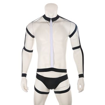 Sexy Men's Elastic Bondage Body Harness Underwear / Male Fetish Stage Wear Lingerie - EVE's SECRETS
